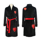 Robe de nuit en flanelle de ninja Fire Shadow - Endormez-vous dans une chemise de nuit confortable