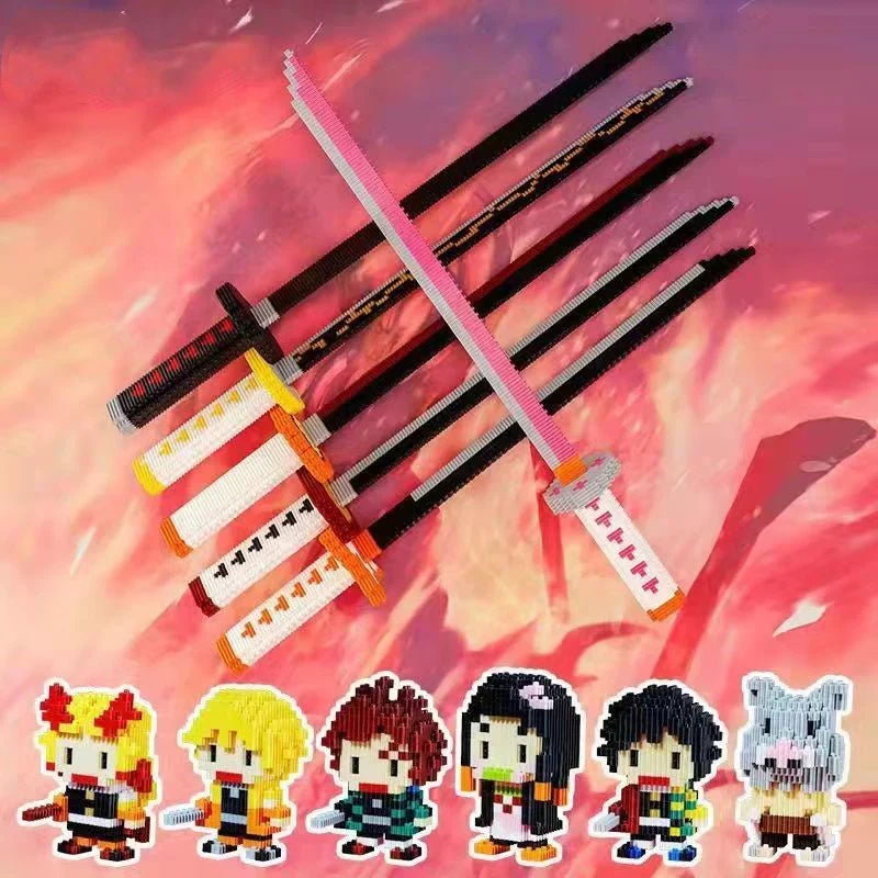 Kokushibo lumineux Bloc de construction 782 pièces modèle jouets