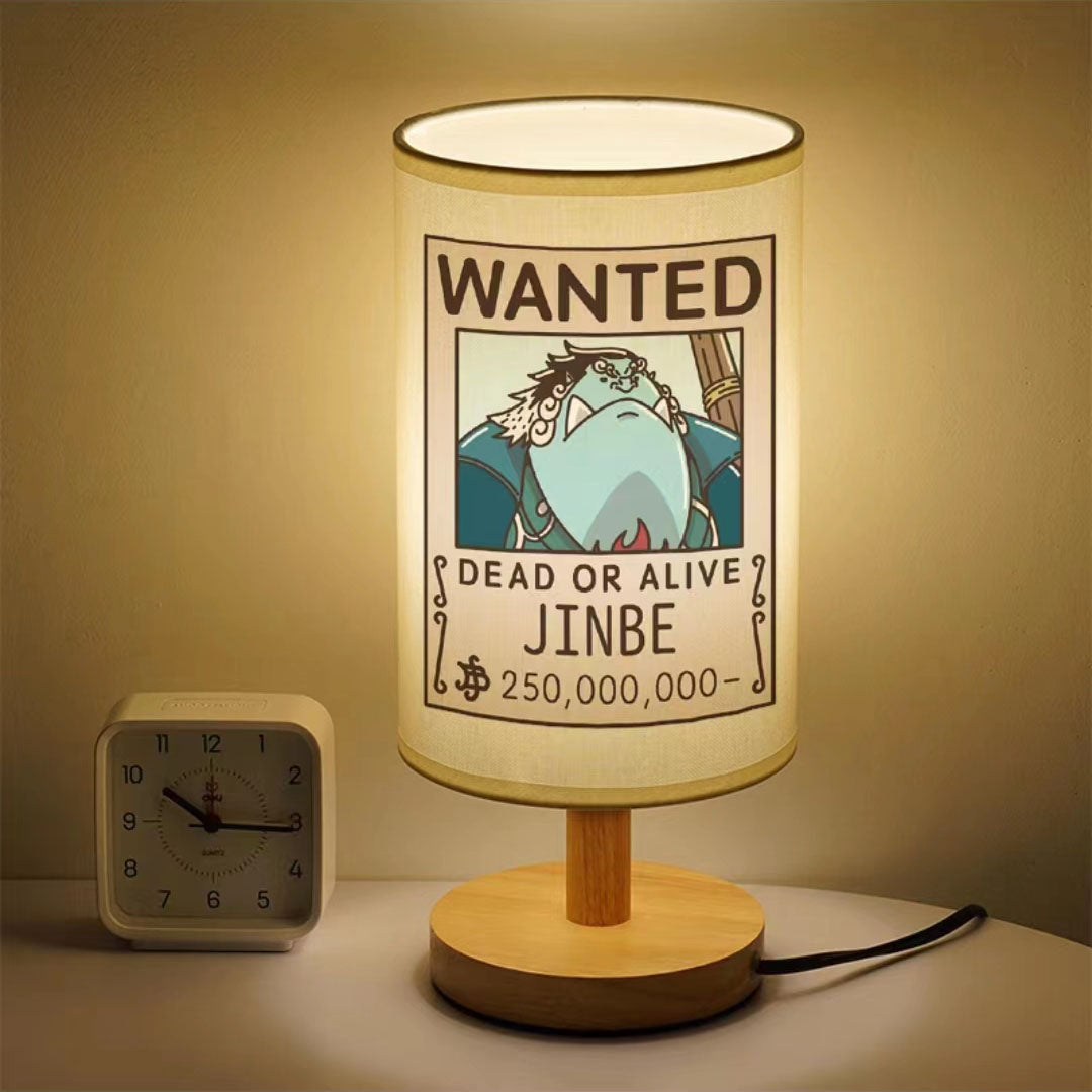 Luffy/Zoro petite lampe de table à LED, lampe de chevet, lampe de protection oculaire chaude pour étudiant
