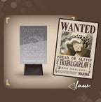 Boîte surprise lumineuse d'avis de recherche Luffy/Zoro/Nami