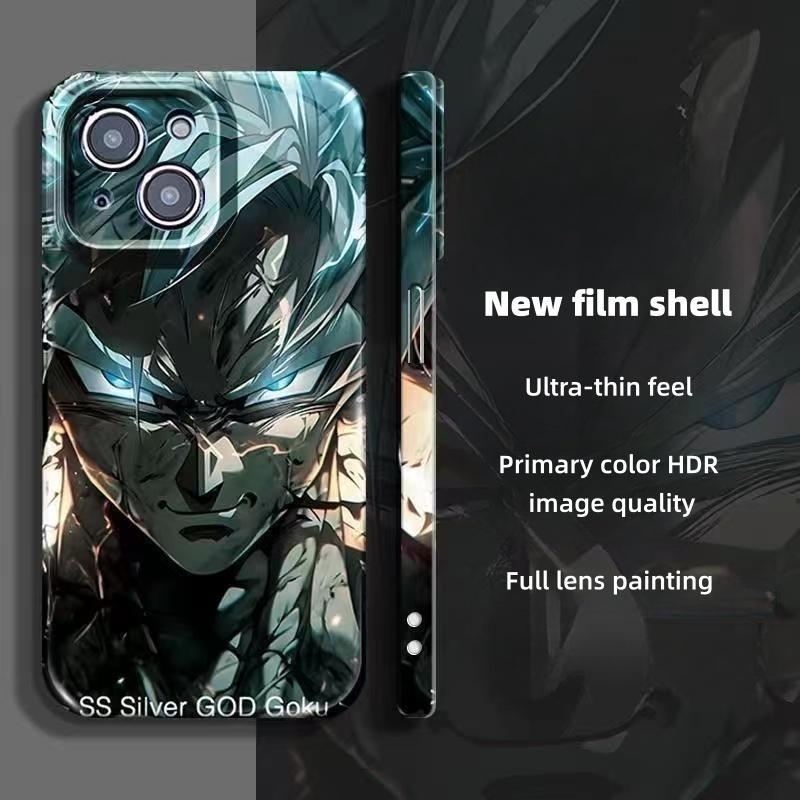 Coque de téléphone Son Goku élégante et cool, résistante aux chutes et aux frottements