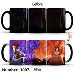 Uzumaki/Sasuke Color-Changing Mug Ceramic Heated Water Gradient Magic Coffee Mug cup