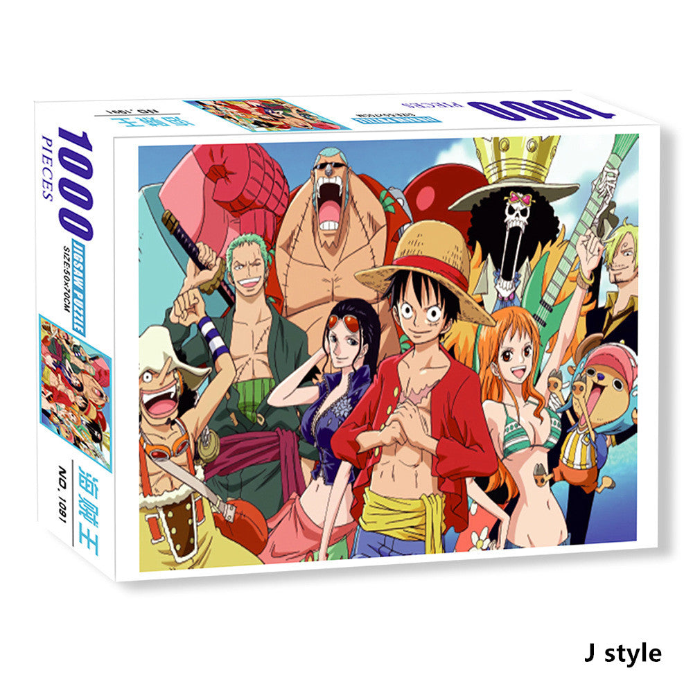 Luffy/Zoro 1000 PIÈCES Puzzle intéressant
