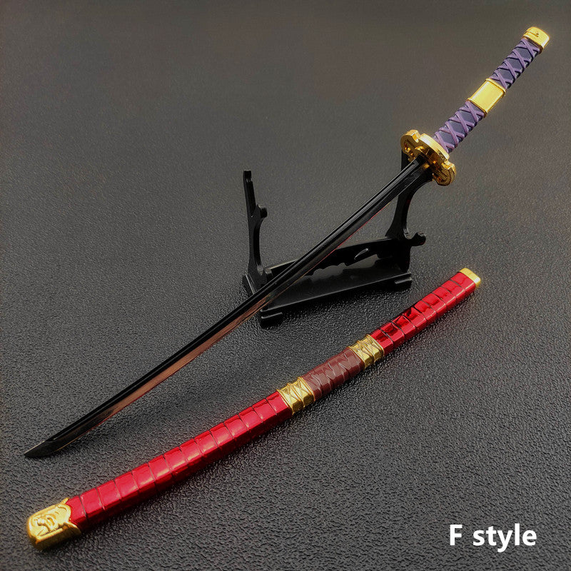 Maquette métallique Roronoa Zoro