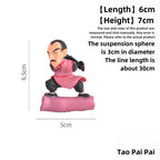Son Goku/Tao Pai Pai Fish tank landscaping decorations Floating creative pieces