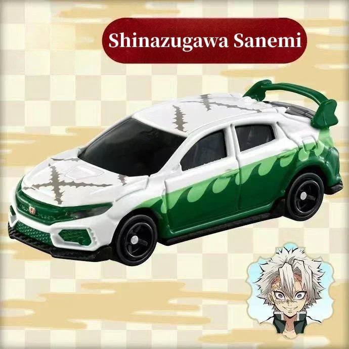 Tanjirou/Nezuko/Zenitsu alliage modèle réduit de voiture Voiture de sport Jeep Véhicule tout-terrain jouet
