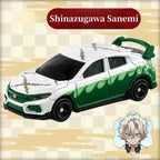 Tanjirou/Nezuko/Zenitsu alliage modèle réduit de voiture Voiture de sport Jeep Véhicule tout-terrain jouet