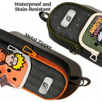 Trousse Naruto Anime avec breloques Crocs DIY - Grande capacité
