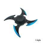 Figurine Sharingan avec hand spinner en métal pour soulager le stress