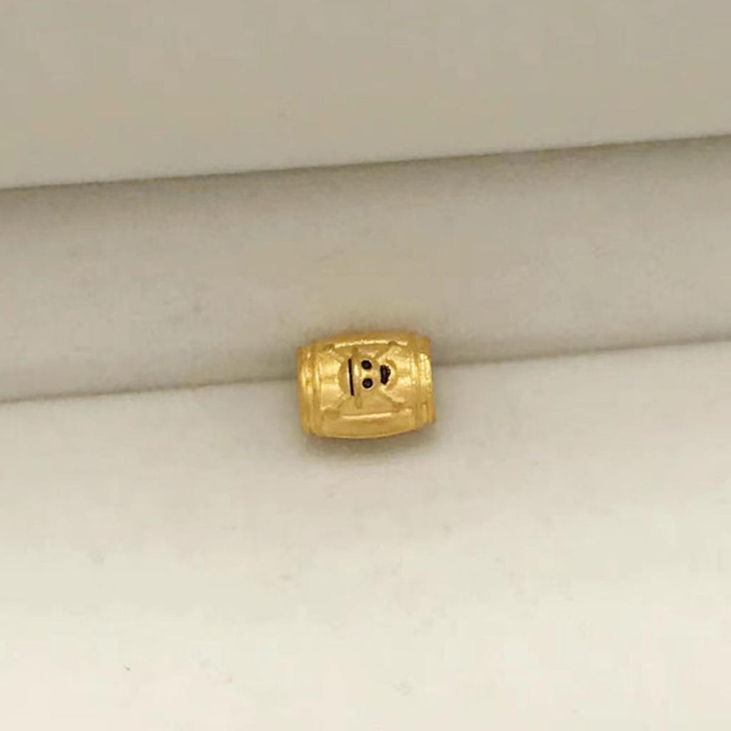 Bracelet de perles Luffy en or, cadeau pour les amoureux de la marine fruitée