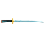 Demon Slayer Tanjiro Zenitsu Katana rétractable, Épée Accessoire de Cosplay Anime