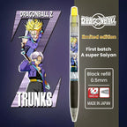 Stylo bille Goku/Vegeta Cool Push - Ressentez la puissance de l'anime en écrivant