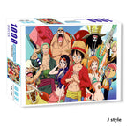 Luffy/Zoro 1000 PIÈCES Puzzle amusant