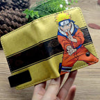 Portefeuille en cuir exquis Sasuke/Itachi/Kakashi avec design grande capacité et excellente qualité