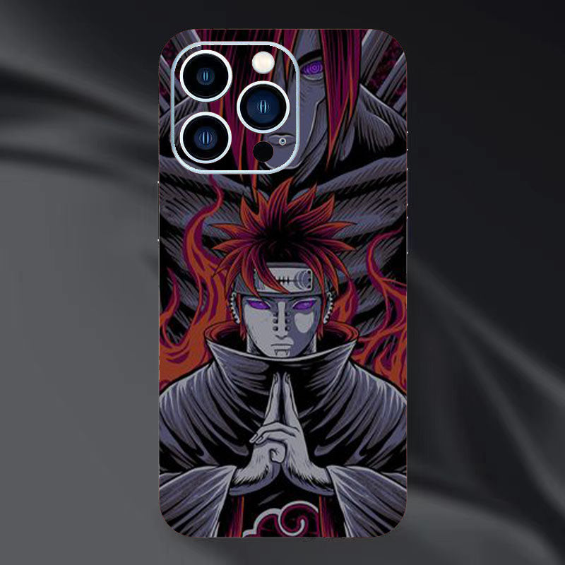 Film arrière de téléphone exquis Itachi/Jiraiya/Kakashi pour iPhone, motif personnalisé, protection HD