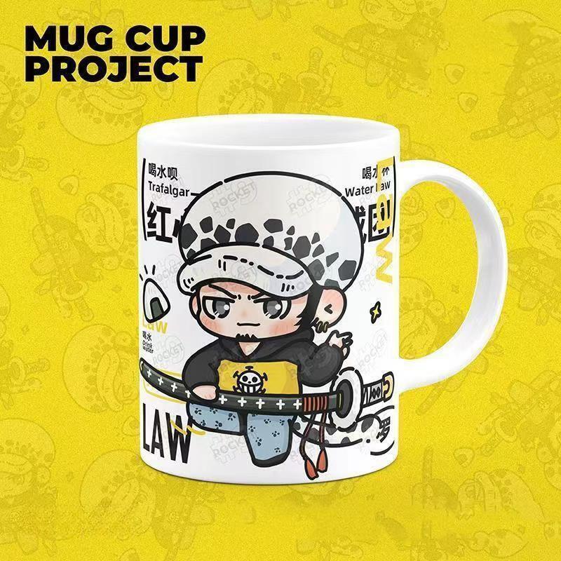 Tasses Luffy/Zoro/Ace Mignon motif personnage Résistant à la chaleur et durable