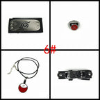 Sasuke1:1 métal kunaishuriken bague bandeau collier costume
