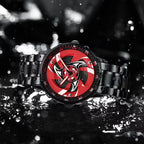 Montre rotative Sharingan de Sasuke/Madara/Itachi. Montre élégante et cool.