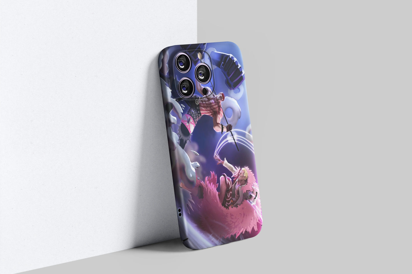 Katakuri VS Doflamingo | One Piece 3D Printed Anime Phone Case