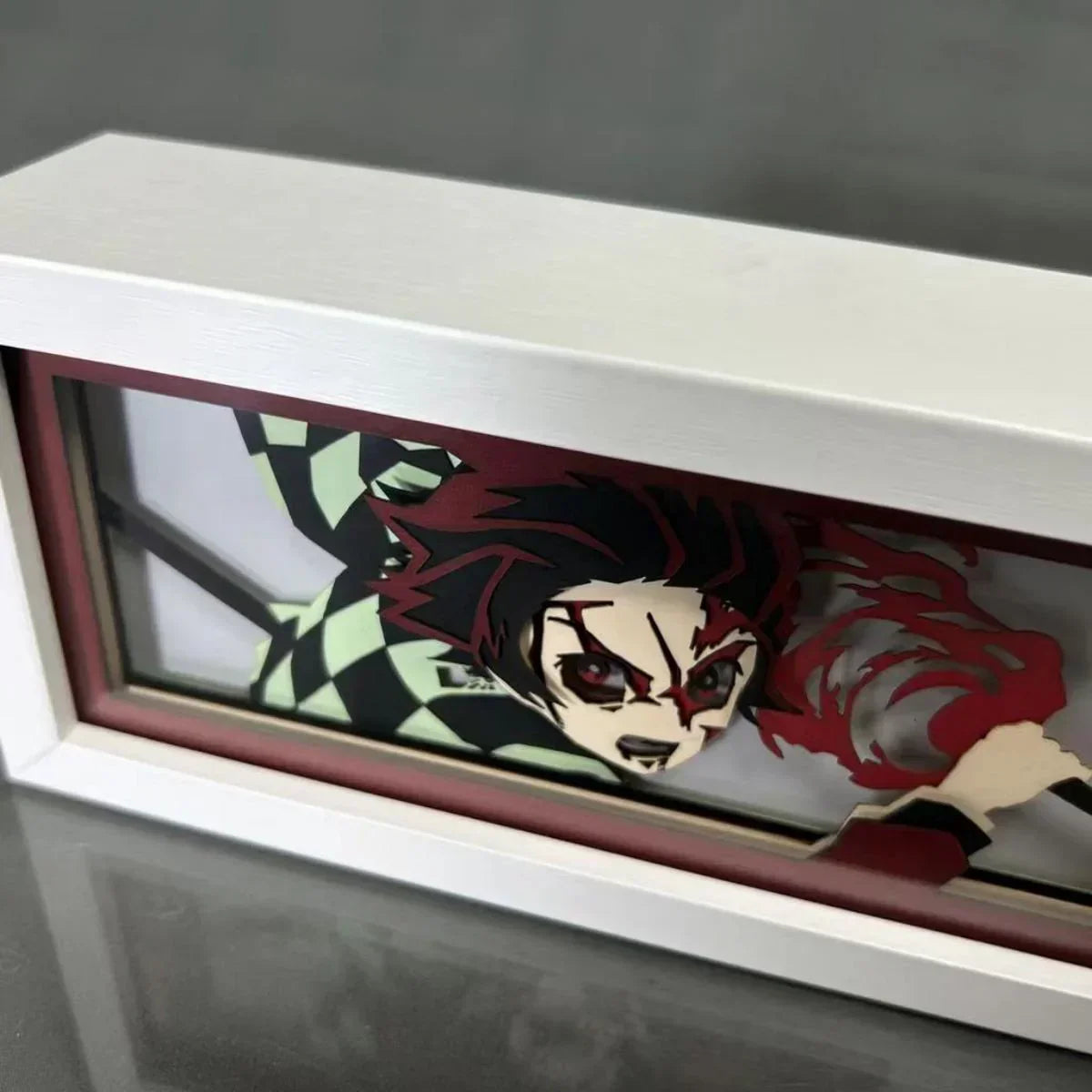 Tanjirou/Nezuko/Giyuu/Mitsuri Veilleuses de bureau exquises Luminescence Décoration de bureau