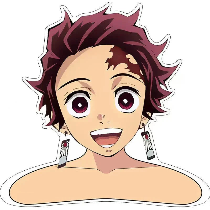 Cintres Kamado Tanjirou amusants en forme de personnages