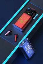 Marvel Iron Man Captain America Wireless Earbuds, Avengers Mechanical Elevator Bluetooth 5.3 Gaming Headphones