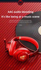 Marvel Iron Man Captain America Over‑Ear Bluetooth Gaming Headphones, Low Latency Headset with Detachable Mic