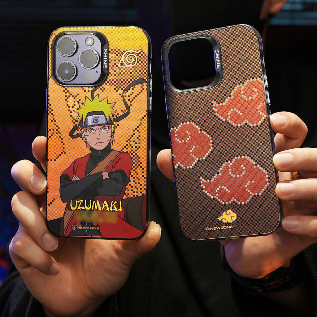 Coque de téléphone antichoc en silicone Itachi/Sasuke/Kakashi pour iPhone