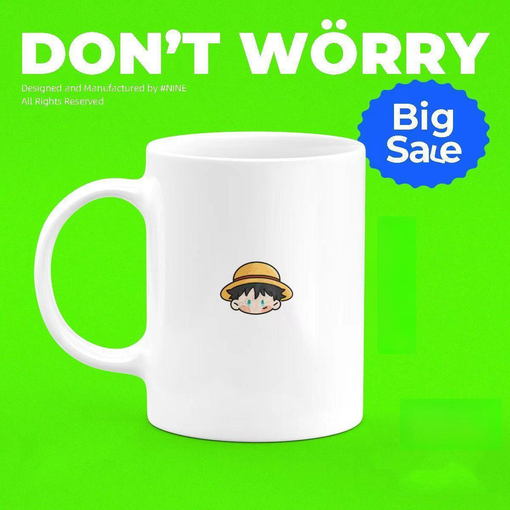 Tasses Luffy/Zoro/Ace Mignon motif personnage Résistant à la chaleur et durable