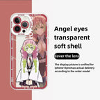 Coque de téléphone antichoc en silicone raffinée tendance Apple pour iPhone, Android Tanjirou/Nezuko