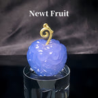 Ensemble collier et pendentif en agate naturelle faits à la main Luffy Fruit du démon