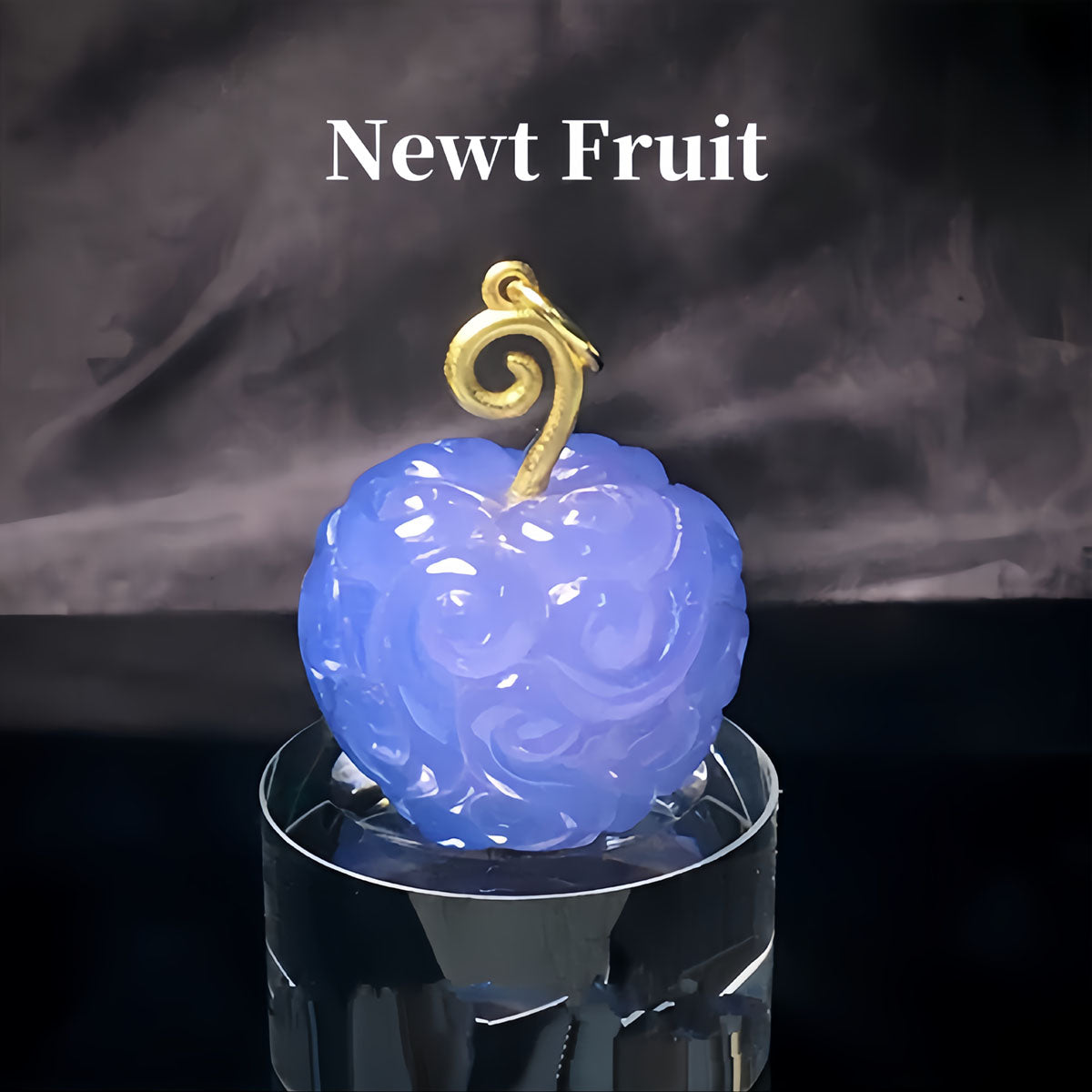 Ensemble collier et pendentif en agate naturelle faits à la main Luffy Fruit du démon