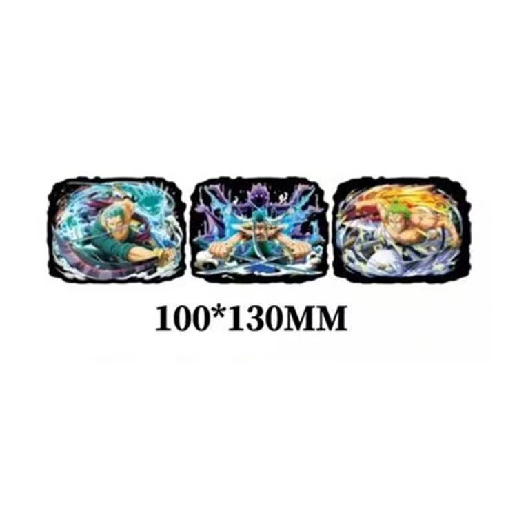 Autocollants 3D dégradés Luffy/Zoro/Nami
