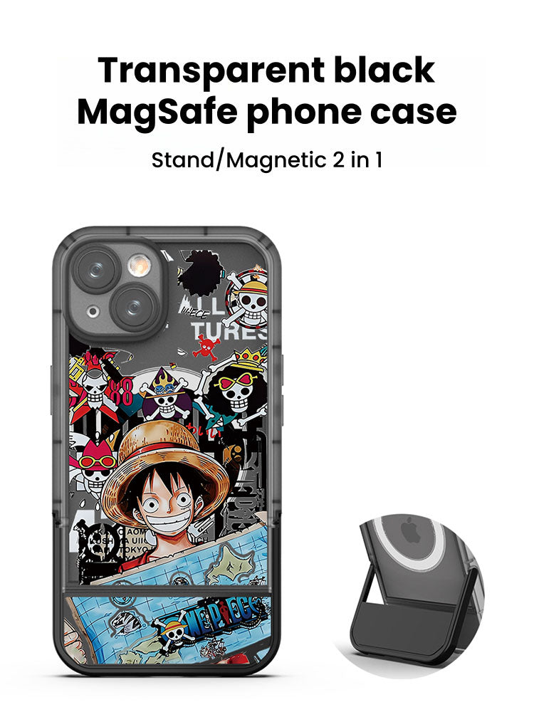 Coque de téléphone antichoc en silicone Nika Luffy pour iPhone