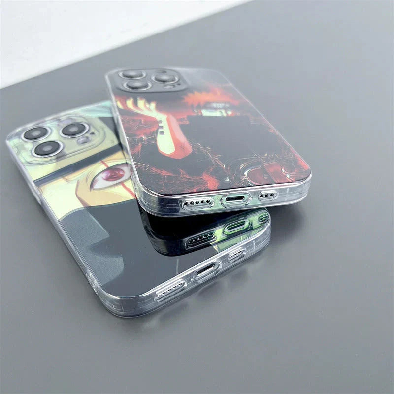 Coque de téléphone antichoc en silicone tendance exquise Kakashi/Pain Apple