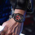 Montre rotative Sharingan de Sasuke/Madara/Itachi. Montre élégante et cool.