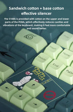 Clavier mécanique Hatake Kakashi, trois modes, sans fil, rétroéclairé RVB, pour le gaming et l'e-sport