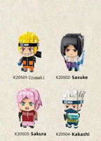 Uzumaki/Sasuke personnage original de jouet de construction en briques