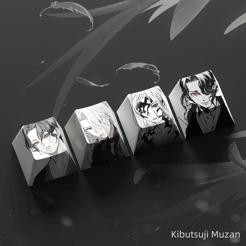 Capuchon de clavier mécanique créatif transparent Nezuko/Tanjirou/Tokitou Muichirou mignon