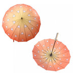 Demon Slayer Tanjiro Zenitsu Shinobu Katana Sword Handle Umbrella, Anime Pattern Windproof Straight Rain Sun Umbrella
