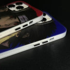 Sasuke/Itachi Coque de téléphone anti-collision en silicone tendance raffiné Apple