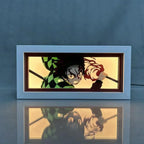 Tanjirou/Nezuko/Giyuu/Mitsuri Veilleuses de bureau exquises Luminescence Décoration de bureau