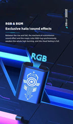 Marvel Iron Man Captain America Wireless Earbuds, Avengers Mechanical Elevator Bluetooth 5.3 Gaming Headphones