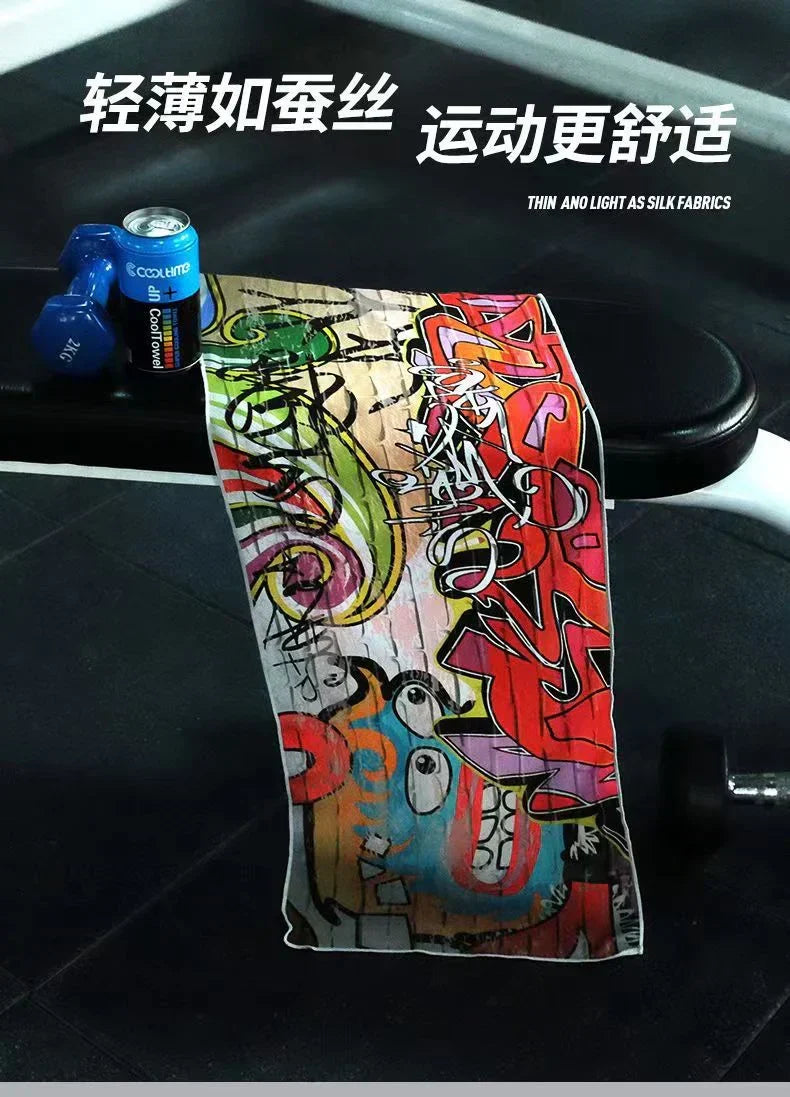 Kamado Tanjirou Serviette Boîte mystère Serviette de sport Serviette rafraîchissante Serviette absorbante Serviette cadeau