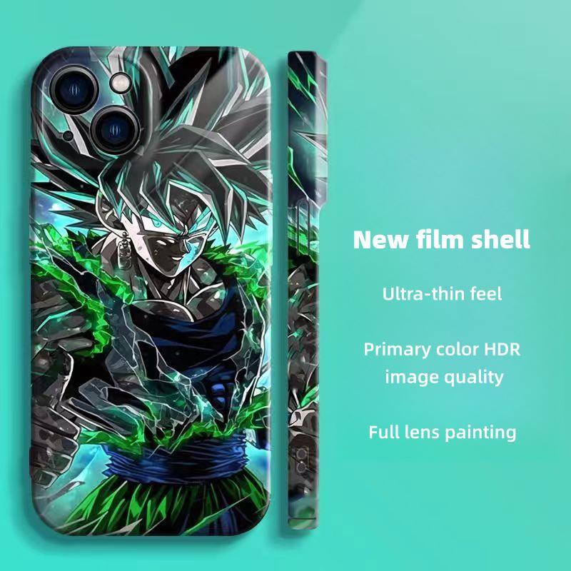Coque de téléphone Son Goku élégante et cool, résistante aux chutes et aux frottements