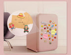 Luffy Magnet autocollant de réfrigérateur boîte mystère Autocollant de réfrigérateur personnage mignon