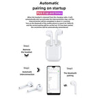 Écouteurs sans fil Bluetooth authentiques en forme de kaléidoscope ronds (Bluetooth 5.0)