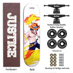 Skateboard professionnel Luffy/Zoro à motif fin (Taille: 80CM×20CM)