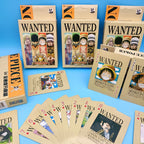 Cartes à jouer Luffy/Zoro/Chopper One Piece mandat d'arrêt