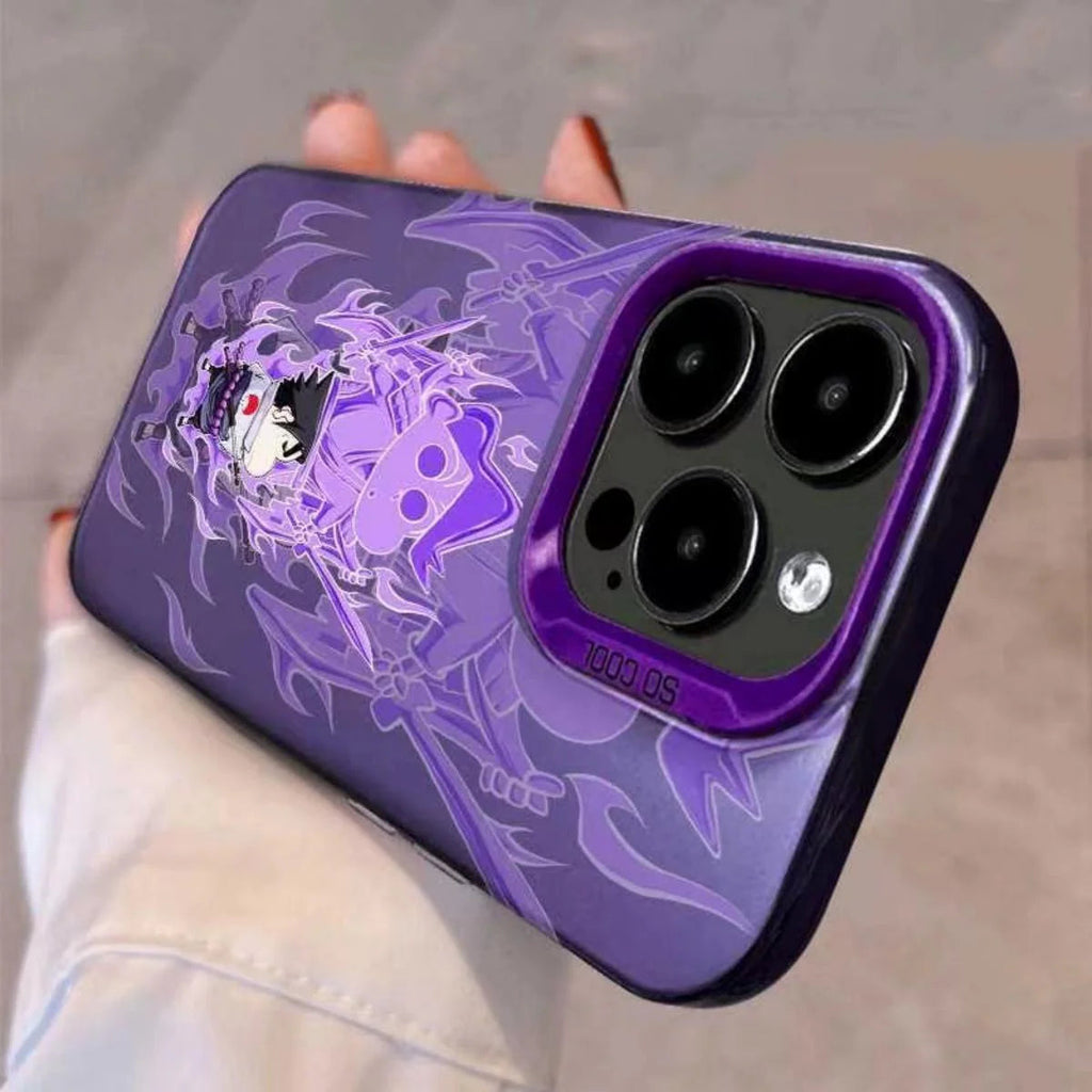 Kakashi/Madara/Itachi/Sasuke Coque de téléphone antichoc en silicone tendance Apple exquise